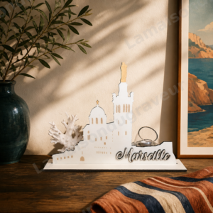 Notre-Dame de la Garde personnalisée sur socle